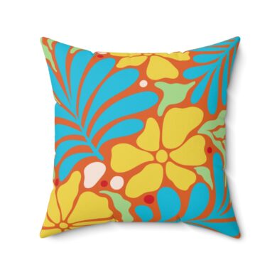 Spun Polyester Square Pillow