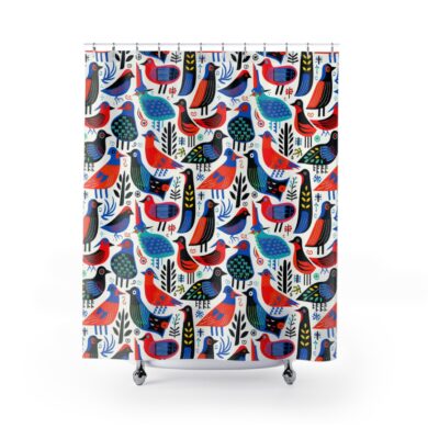 Hypnobirds - Shower Curtain