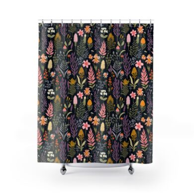 Grace Botanical Print - Shower Curtain