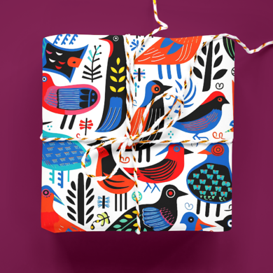 Hypnobirds Wrapping Paper