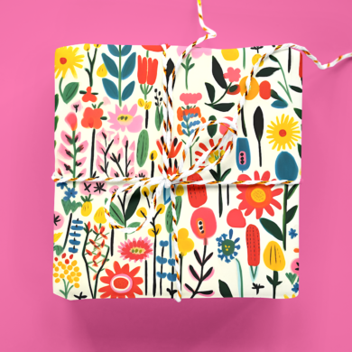 Molly Floral Wrapping Paper