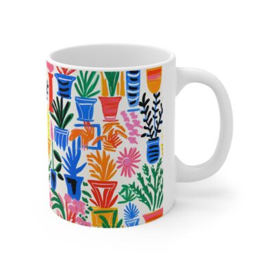 Happy House Plants - Ceramic Mug 11oz